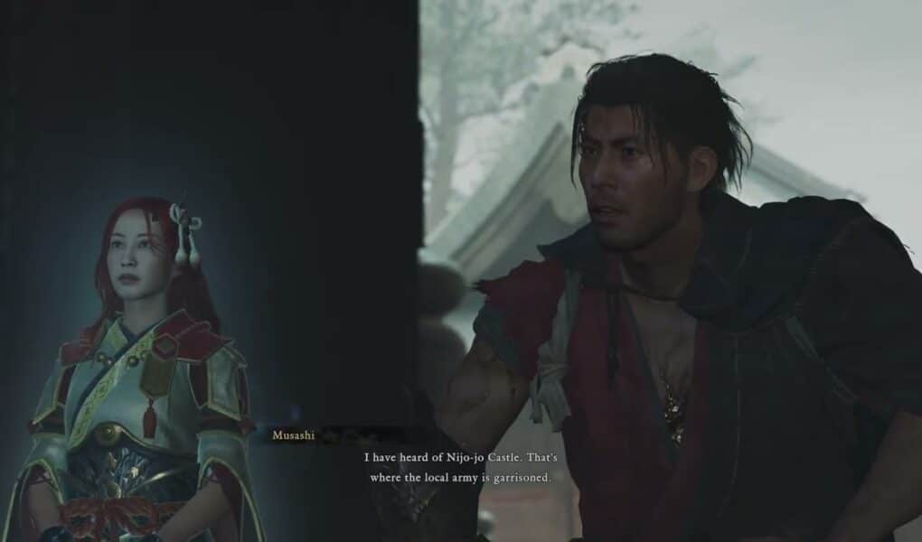 Onimusha: WoTS – An Immortal Talent: Miyamoto Musashi Meets Lady Murasaki Cutscene