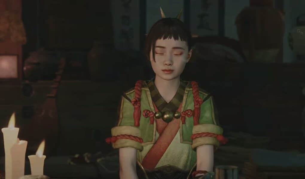 Onimusha: WoTS – An Immortal Talent: Enhance Hozuki Pouch and Sword | Travel To Yasaka Shrine