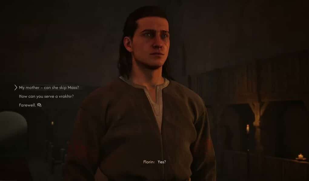 The Blood of Dawnwalker – Sacred Covenant: (Optional) Talk with Other Villagers at Church Mass