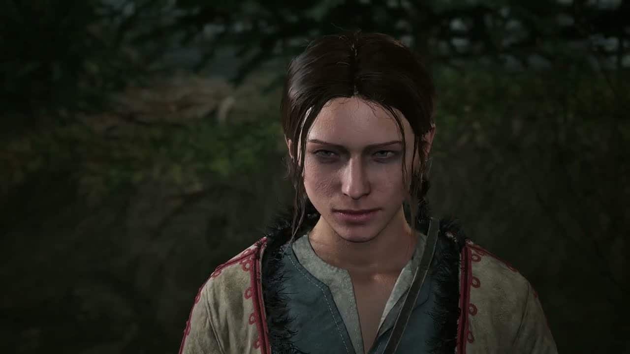 The Blood of Dawnwalker – Smoke and Ashes: Anca Performs Compel Soul Ritual on Coen Cutscene