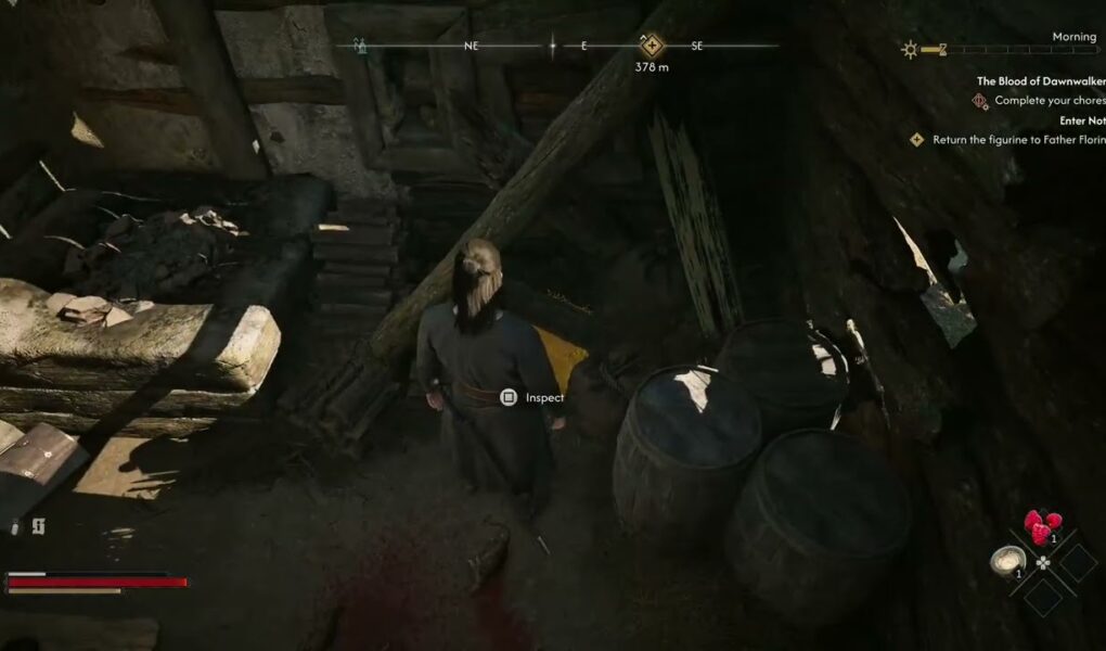 The Blood of Dawnwalker – Enter Not: Find a Way Inside The House | Investigate Using Focus Sense
