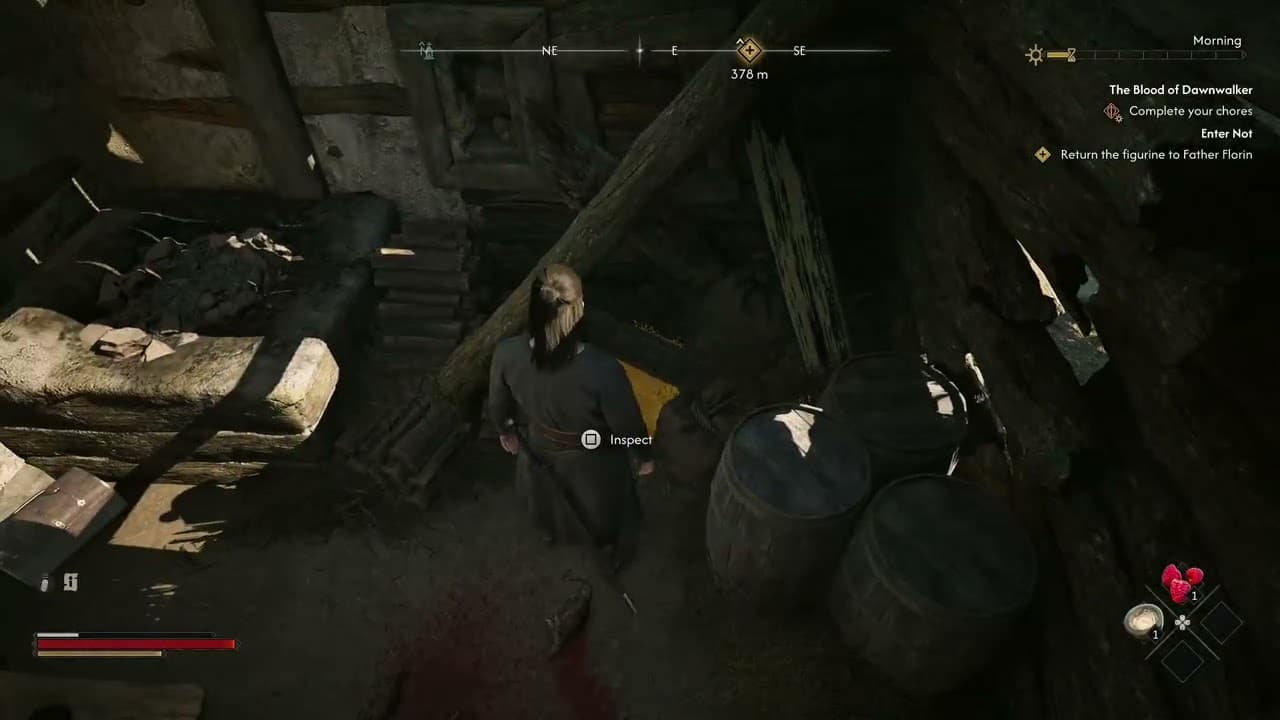 The Blood of Dawnwalker – Enter Not: Find a Way Inside The House | Investigate Using Focus Sense