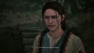 The Blood of Dawnwalker – Smoke and Ashes: Go To Laslea with Anca: “One of Brencis’s Men” Cutscene