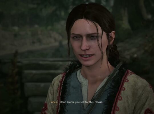 The Blood of Dawnwalker – Smoke and Ashes: Go To Laslea with Anca: “One of Brencis’s Men” Cutscene