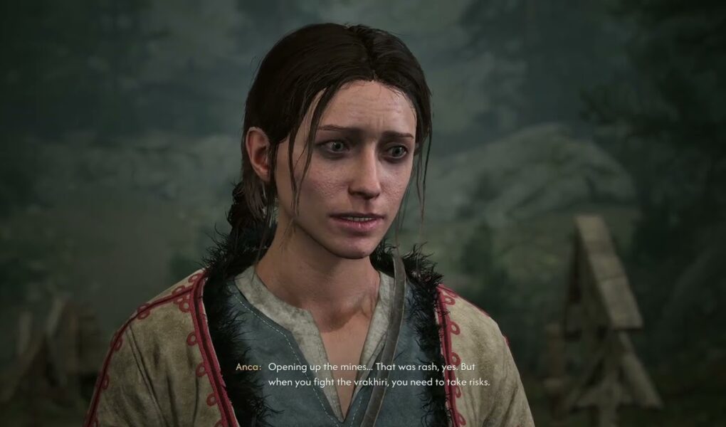 The Blood of Dawnwalker – Smoke and Ashes: Talk To Anca After Digging Graves (Find Allies, Hex)