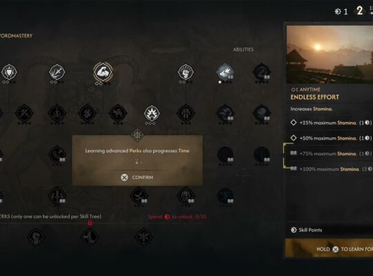 The Blood of Dawnwalker – Prologue: Blackwater Hollow Shrine: Level Up | Spend Perk on Omniblock