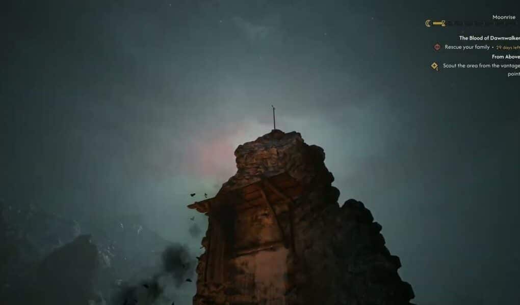 The Blood of Dawnwalker – From Above: Climb The Top of The Tower Scout The Area From Vantage Point