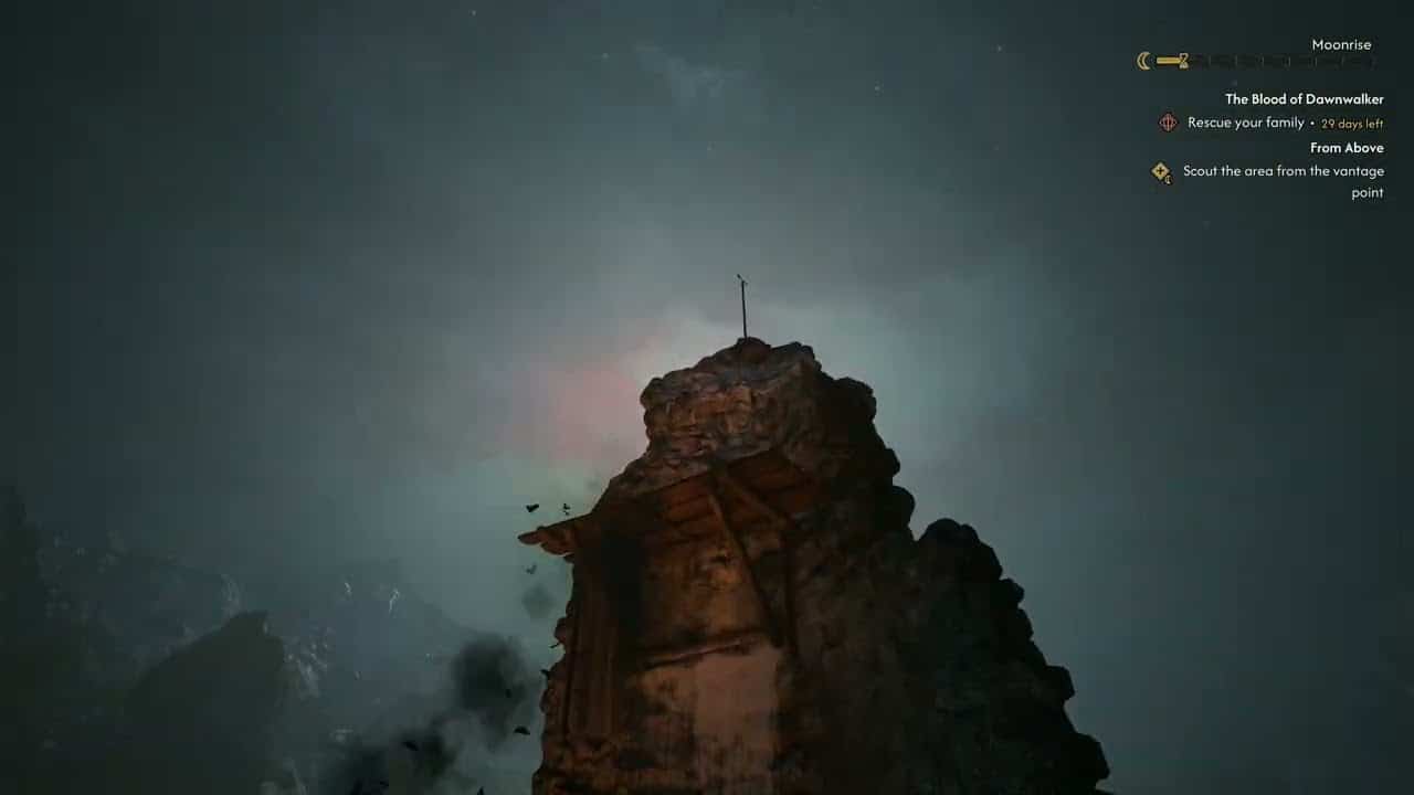 The Blood of Dawnwalker – From Above: Climb The Top of The Tower Scout The Area From Vantage Point