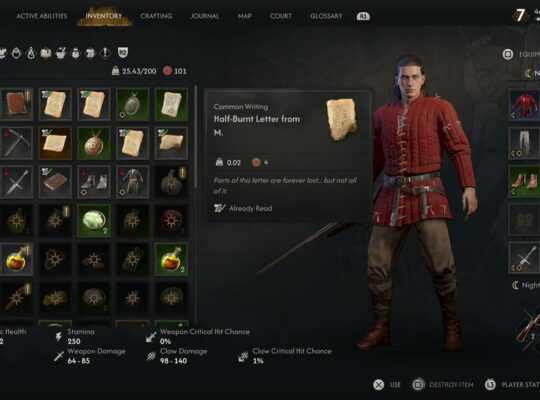 The Blood of Dawnwalker – Smoke and Ashes Ended: Witchcraft and Vampirism Skill Trees Are Available