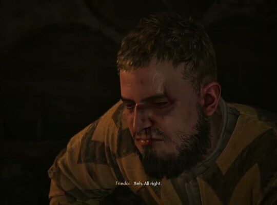 The Blood of Dawnwalker – The Firebrand: Stoneward Post: Talk To Prison Overseer & Mert, Fight Guard