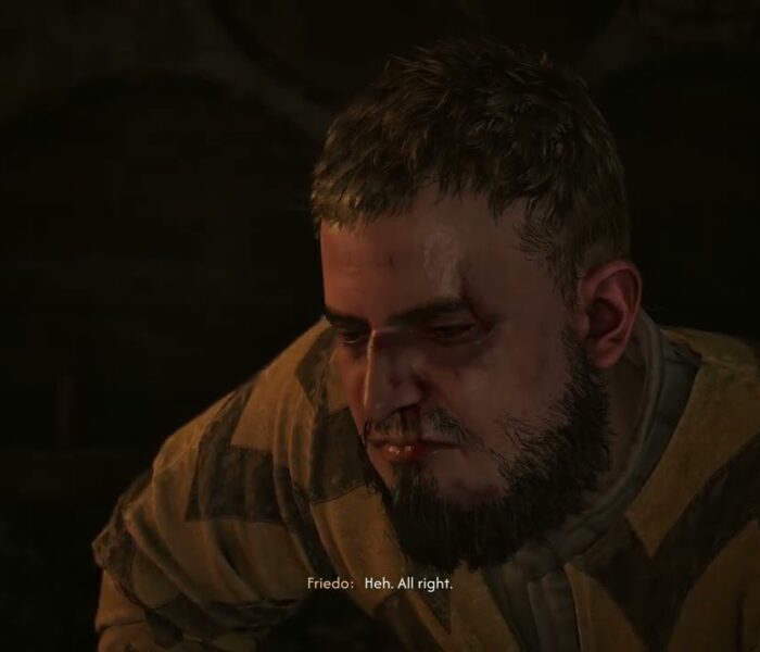 The Blood of Dawnwalker – The Firebrand: Stoneward Post: Talk To Prison Overseer & Mert, Fight Guard