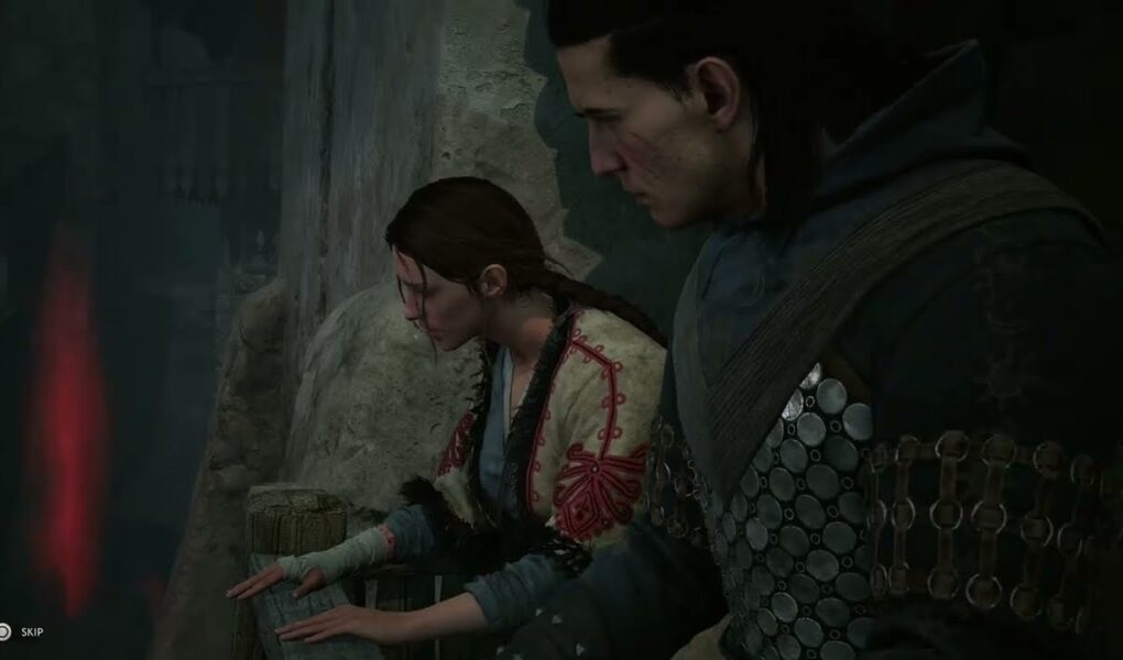 The Blood of Dawnwalker – Echoes of Silenced Bells: Anca and Coen Watch Undead Nuns Cutscene