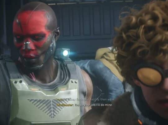 Marvel’s Wolverine – Raise Some Hell: Talk To Essex | Trask Scolds Skullbuster Cutscene