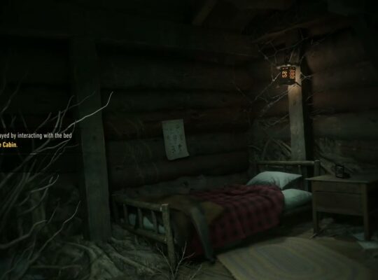 Marvel’s Wolverine – The One That Got Away: Nightmare Cabin Tour: Shelf | The Bed