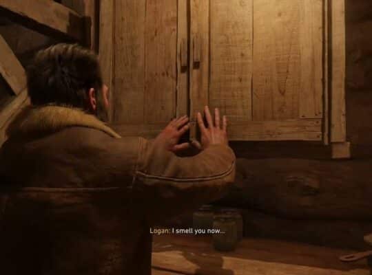 Marvel’s Wolverine – Something Much Stronger: Find a Bottle of Whiskey In The Cabin Gameplay