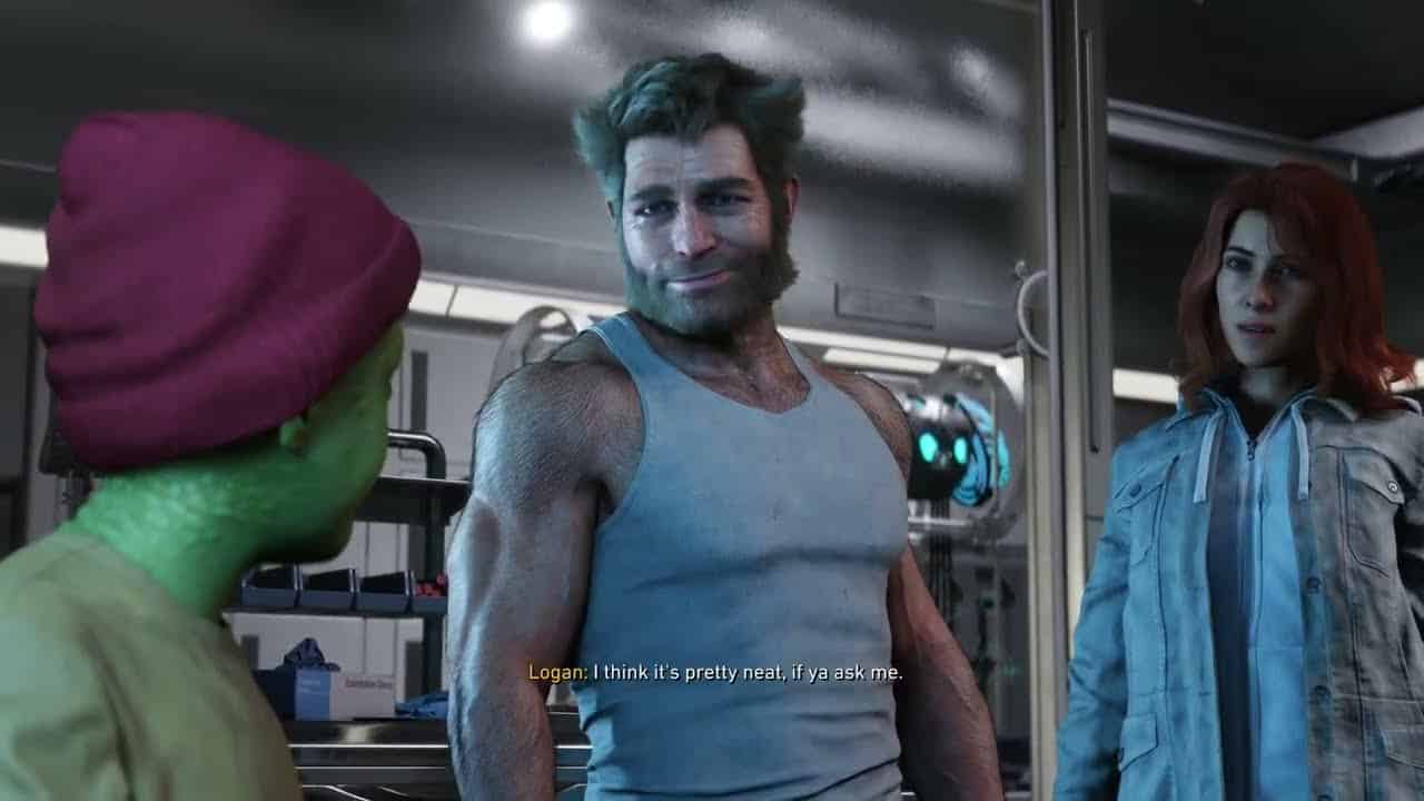 Marvel’s Wolverine – Strays: Walter Takes Leech’s Blood (Negates Mutant’s Power) Cutscene