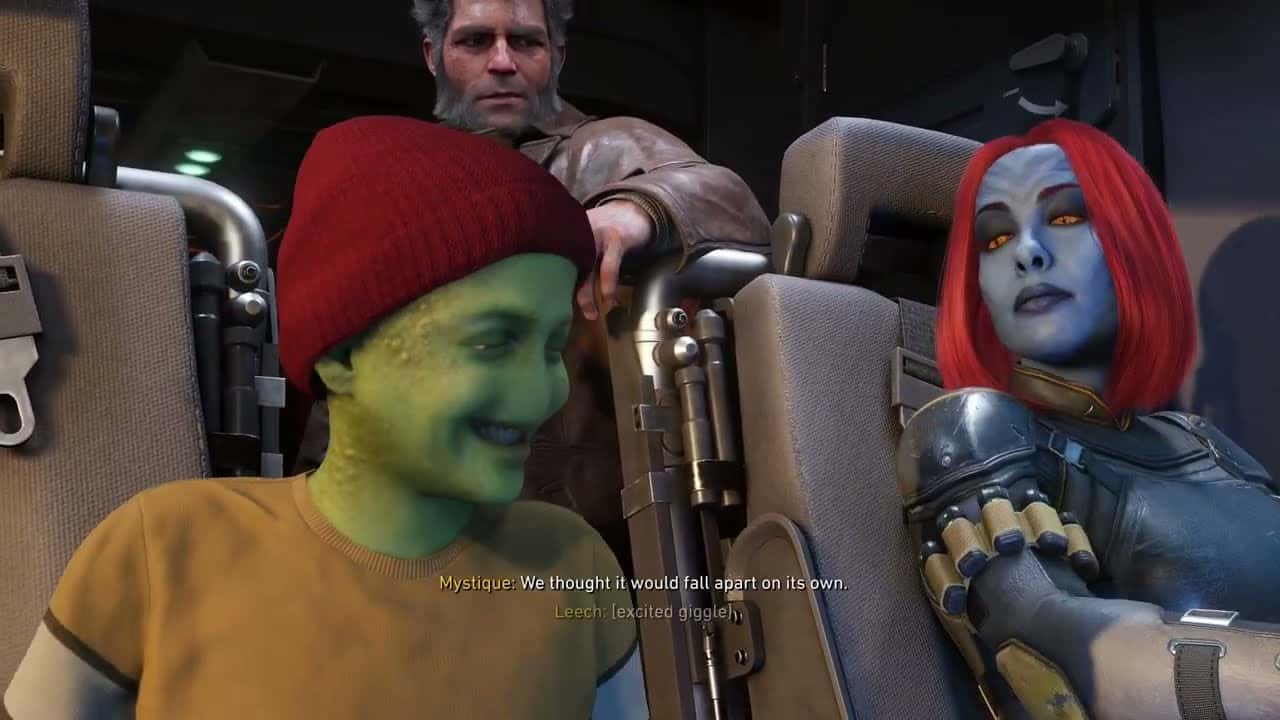 Marvel’s Wolverine – Strays: Mutants Arrive at Essex Industries | Jean Grey Meets Nathanial Cutscene
