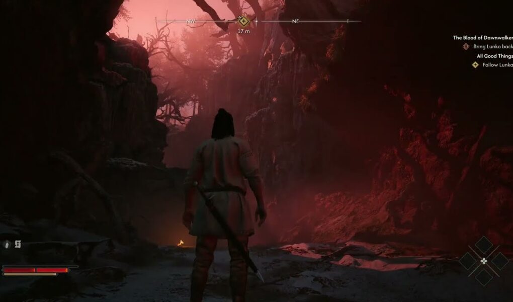 The Blood of Dawnwalker – All Good Things: Follow Lunka: Shadowstep (Tap) Tutorial Gameplay Sequence
