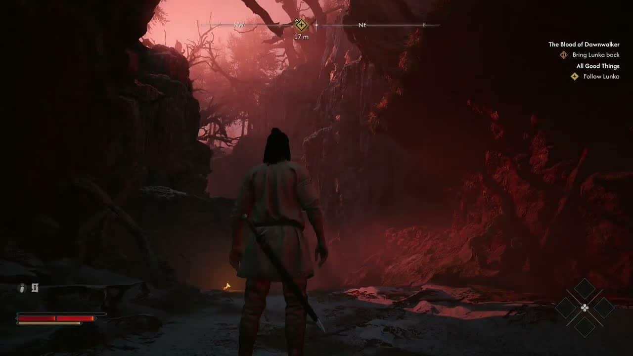 The Blood of Dawnwalker – All Good Things: Follow Lunka: Shadowstep (Tap) Tutorial Gameplay Sequence