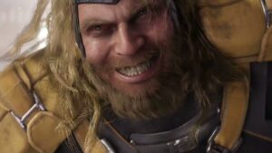 Marvel’s Wolverine – Knock Knock: Survive Trask Forces: Sabretooth Throws Wolverine on VTOL Cutscene