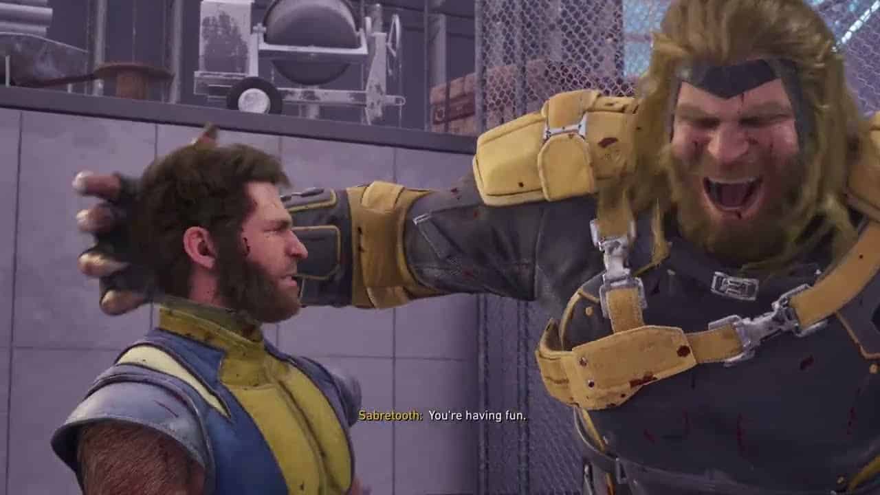 Marvel’s Wolverine – Knock Knock: Sabretooth “You’re Having Fun” Cutscene | Disable Power Station