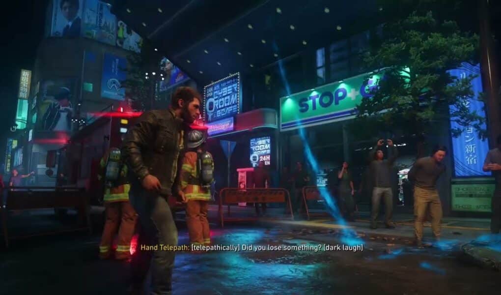 Marvel’s Wolverine – Get Angry: Locate Jean Grey In Kabukichu: Follow Scent To Arcade | The Hand