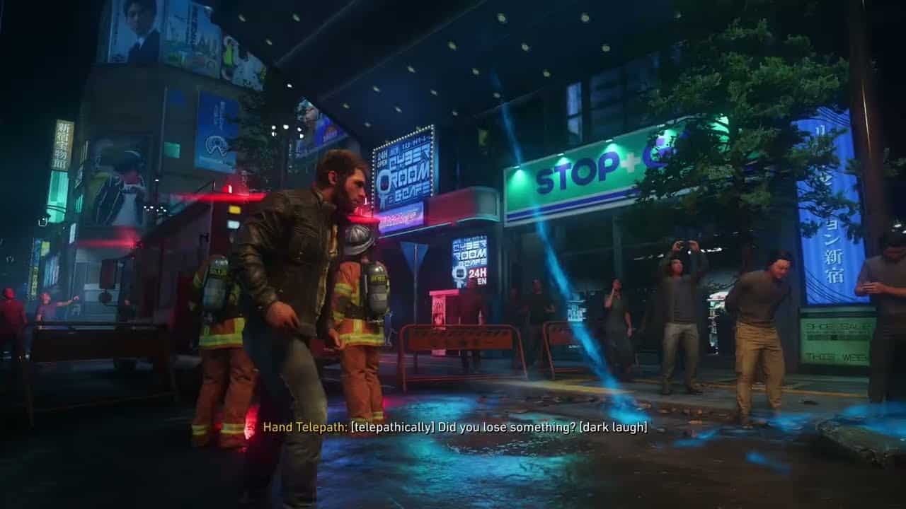 Marvel’s Wolverine – Get Angry: Locate Jean Grey In Kabukichu: Follow Scent To Arcade | The Hand