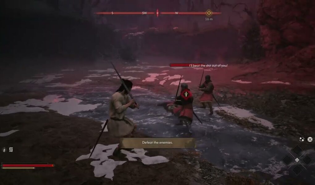 The Blood of Dawnwalker – All Good Things: Defeat Enemies: Directional and Perfect Block Tutorials