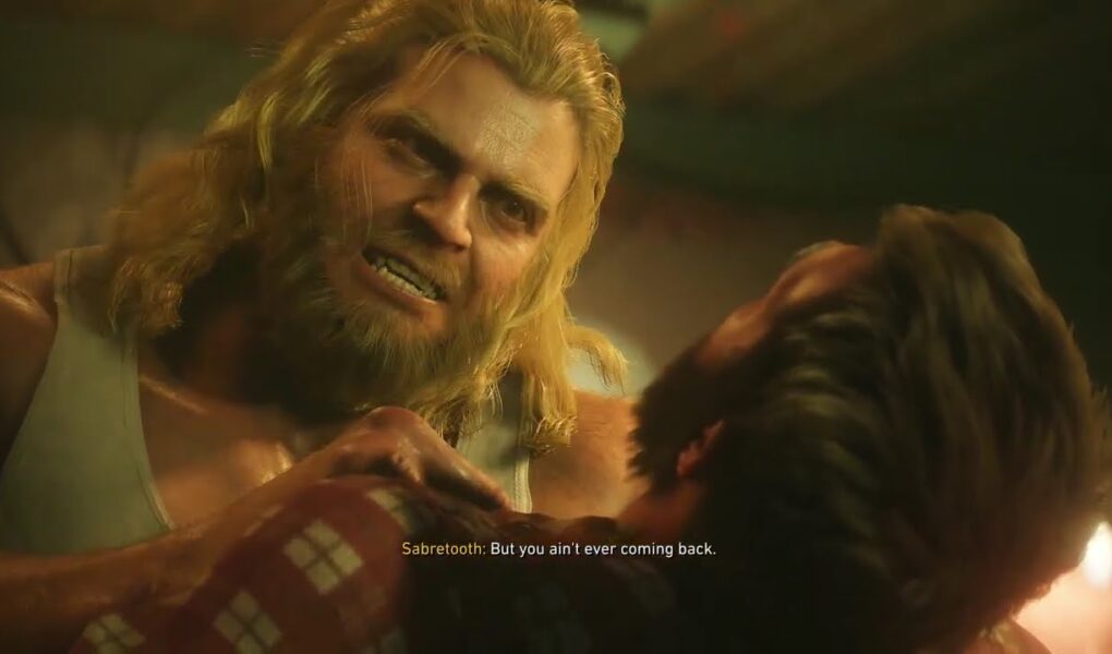 Marvel’s Wolverine – For Our Future: Talk To Victor: Arm Wrestle “You Don’t Even Want To Be Here”
