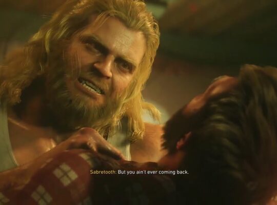 Marvel’s Wolverine – For Our Future: Talk To Victor: Arm Wrestle “You Don’t Even Want To Be Here”