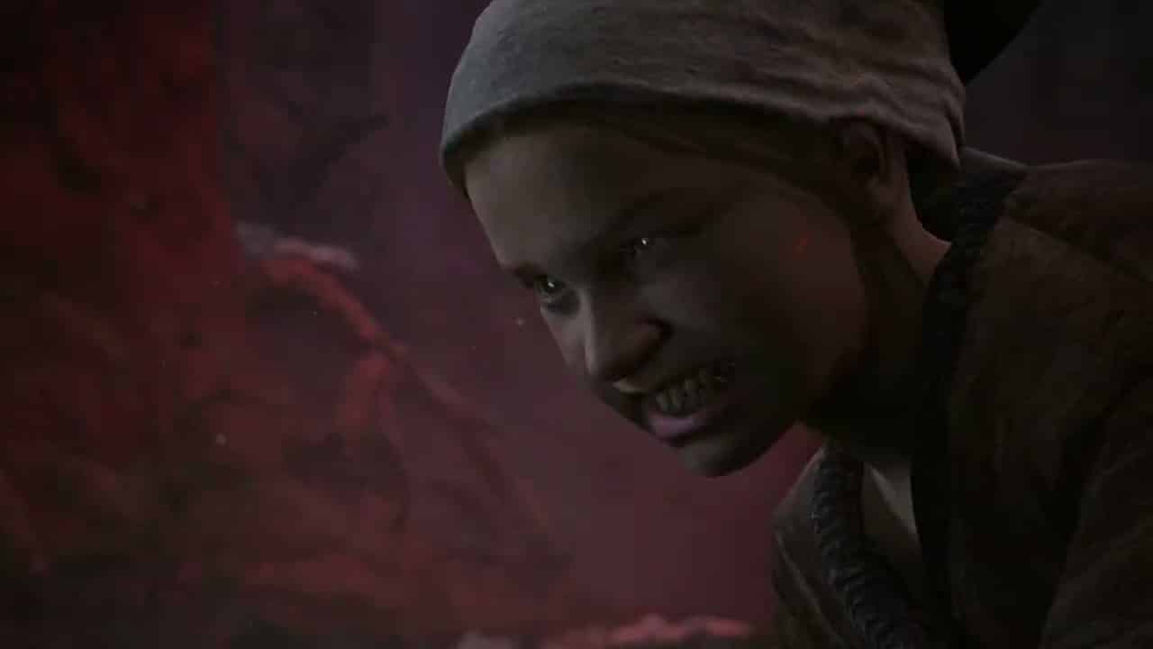 The Blood of Dawnwalker – All Good Things: Search For Lunka: Kills Soldier Cutscene | Omni Combat