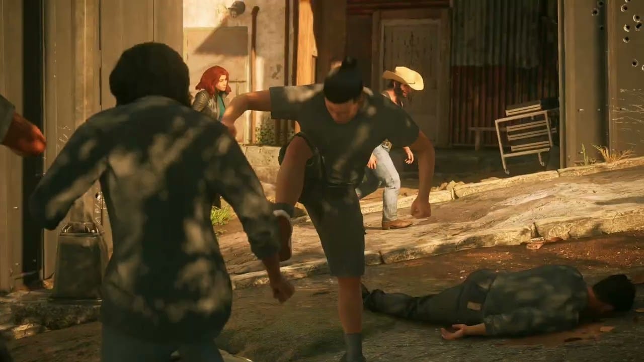 Marvel’s Wolverine – Way Down Low: Investigate The Lock Up: Civilians Start To Fight Back Cutscene