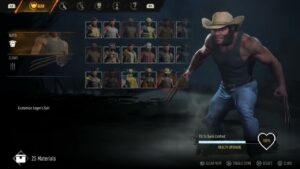 Marvel’s Wolverine – Way Down Low: Craft Suits with 1375 Materials: Animated, Marvel Tokon etc