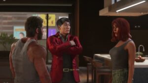 Marvel’s Wolverine – Sinister Tidings: Shiro “He Lives” Logan “You’re Outta Booze” Cutscene