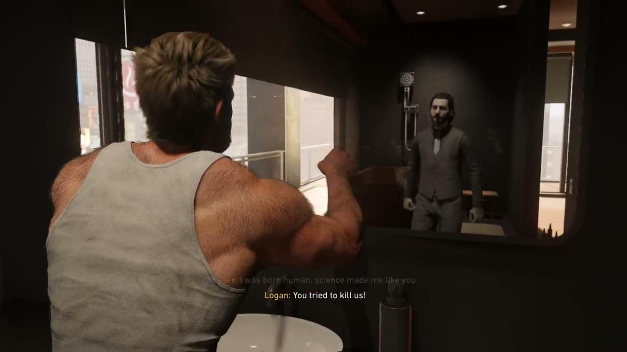 Marvel’s Wolverine – Sinister Tidings: Sure Could Use a Drink: Talk To Essex “Overreacted” Cutscene