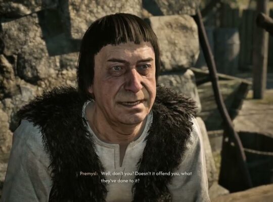 The Blood of Dawnwalker – Blasphemy: Speak with Premysl Dialogue Tree Gameplay Sequence (Gives Gift)
