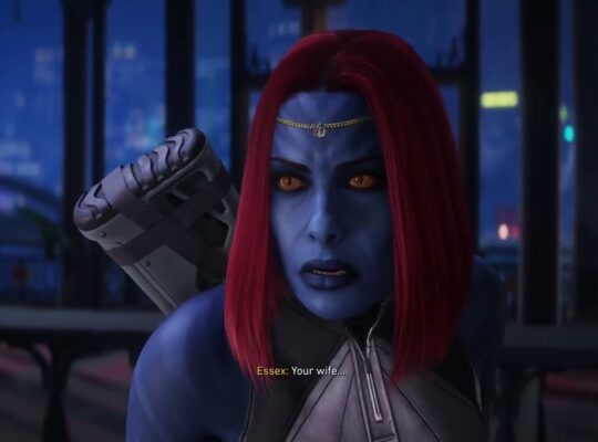 Marvel’s Wolverine – Roll The Dice: Mystique “I Will Save My Wife” Argues with Essex Cutscene