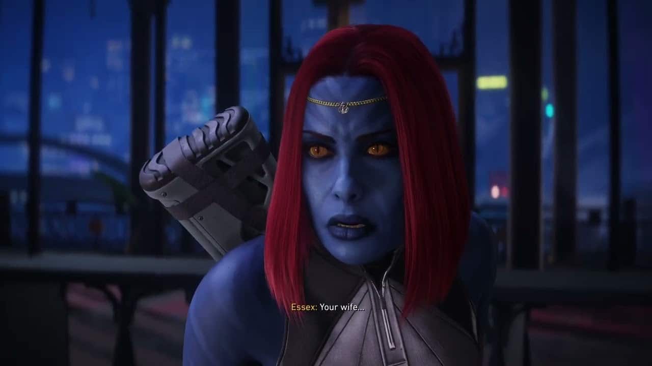 Marvel’s Wolverine – Roll The Dice: Mystique “I Will Save My Wife” Argues with Essex Cutscene