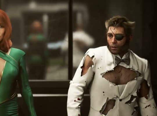 Marvel’s Wolverine – Roll The Dice: Elevator Cutscene “Patch” Chat | Logan and Jean Grey