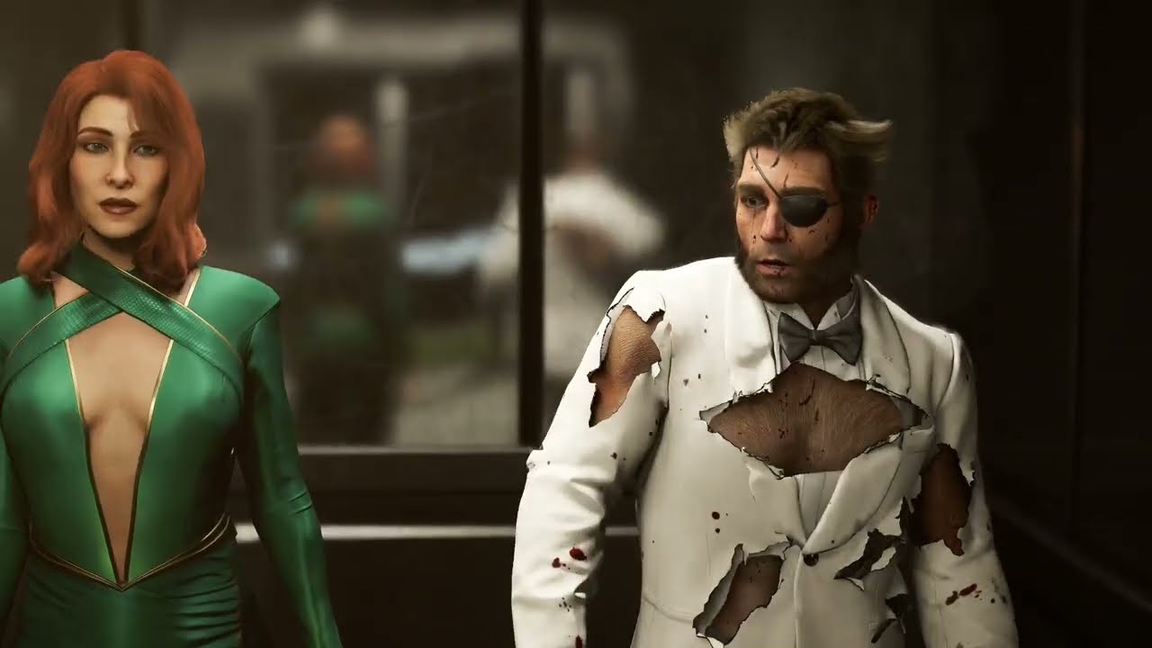 Marvel’s Wolverine – Roll The Dice: Elevator Cutscene “Patch” Chat | Logan and Jean Grey