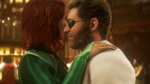 Marvel’s Wolverine – Roll The Dice: Accompany and Dance with Jean Grey | Eavesdrop | Kiss Cutscene