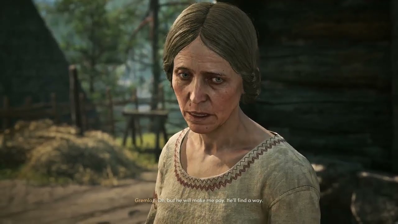 The Blood of Dawnwalker – Blasphemy: Talk To Gremla About Her Missing Banner | Dialogue Choices