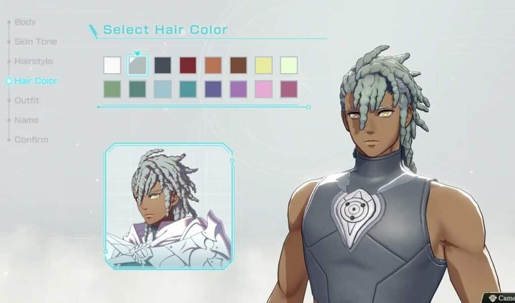 Fire Emblem: Fortune’s Weave – Prologue: Descent Chapter 1: Customize Eshmel: Body, Hair, Outfit etc