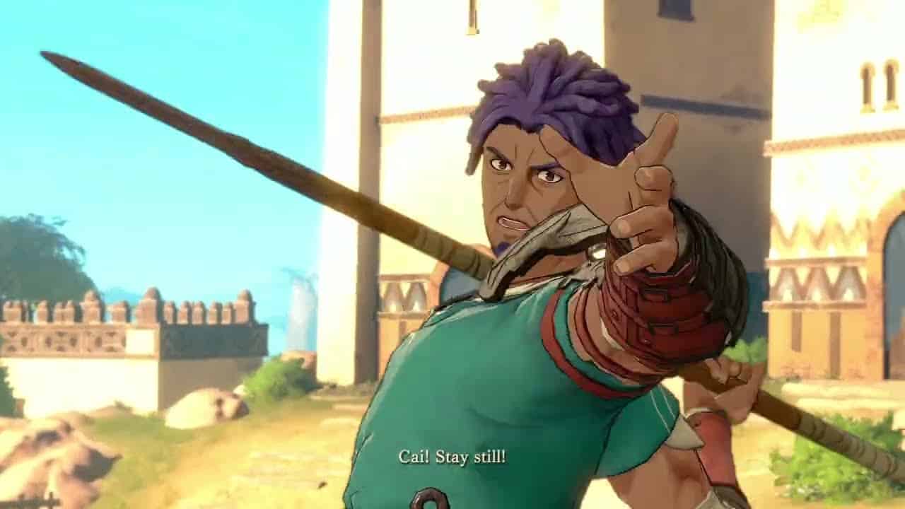 Fire Emblem: Fortune’s Weave – Part 1 Cai’s Path Chapter 1: Cai and Castor Fight Thieves Cutscene
