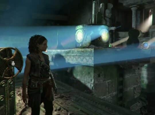 Resonance: A Plague Tale Legacy – 5 Desolation It Wrought: Red, Blue, Green Central Pillar Puzzle