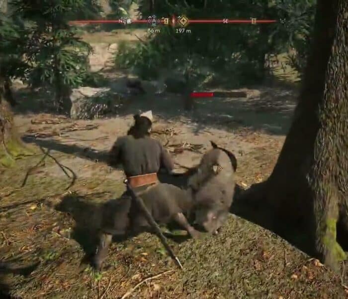 The Blood of Dawnwalker – Prologue: Fist Fight Stance: Fight Boars With Fists | Unblockable Attacks