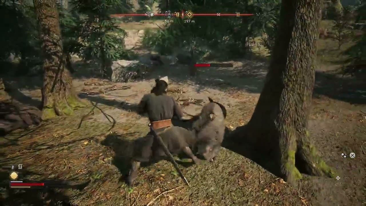 The Blood of Dawnwalker – Prologue: Fist Fight Stance: Fight Boars With Fists | Unblockable Attacks