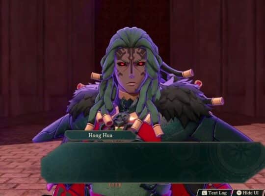 Fire Emblem: Fortune’s Weave – Prologue Chapter 2: Hong Hua, Troy and Eshmel Confront Lind Cutscene
