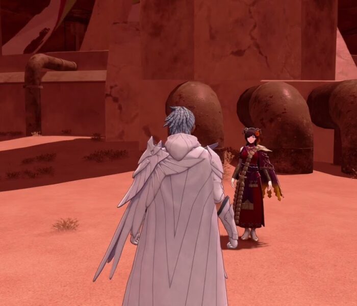 Fire Emblem: Fortune’s Weave – Prologue Chapter 2: Talk with Hong Hua: Examine Surroundings Gameplay