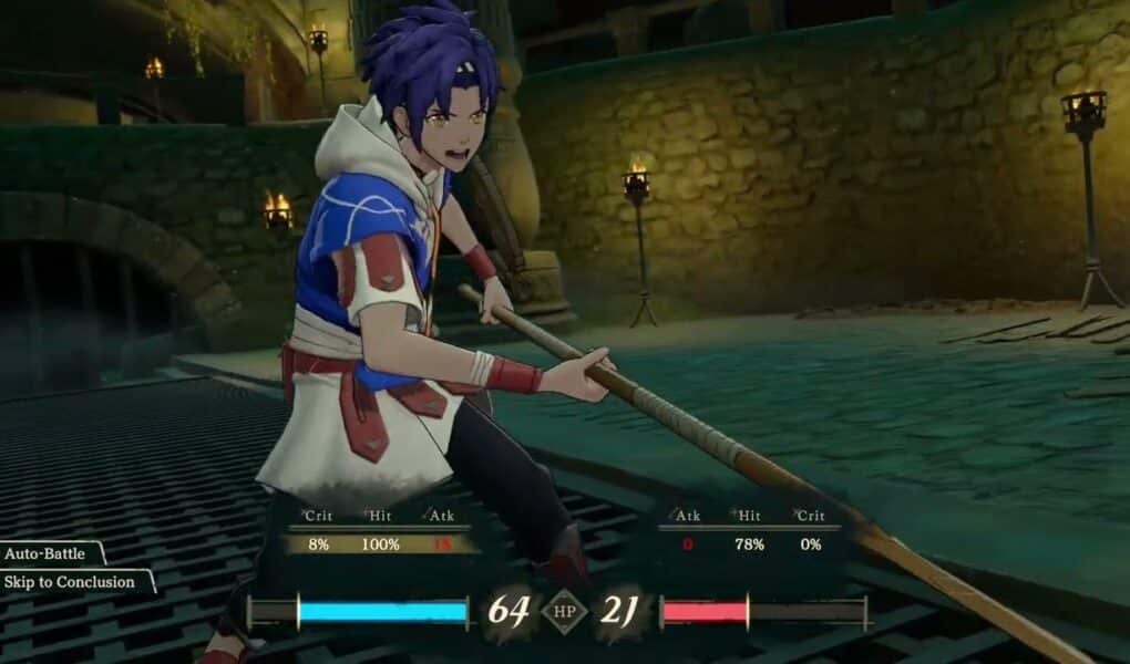 Fire Emblem: Fortune’s Weave – Part 1 Cai’s Path Chapter 2: Explore The Sewers: Rest, Shortcut